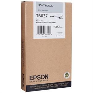 Epson Light Black T6037 - cartuș de cerneală 220 ml